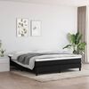 vidaXL Saltea cu arcuri buzunar, fermitate medie, negru, 180x200x20 cm, textil