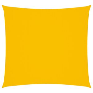 vidaXL Parasolar, galben, 4x4 m, țesătură oxford, pătrat