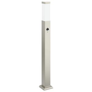 vidaXL St&acirc;lp luminos cu senzor, 80 cm, oțel inoxidabil, IP44