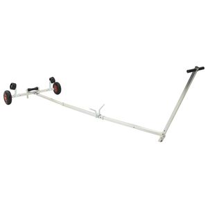 vidaXL Remorcă de barcă ajustabilă cu pneuri pneumatice 200 kg Load