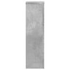 vidaXL Suport de plante, 2 buc., gri beton, 17x17x60 cm lemn prelucrat