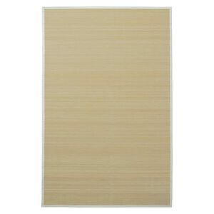 vidaXL Covor din bambus, natural, 100 x 160 cm