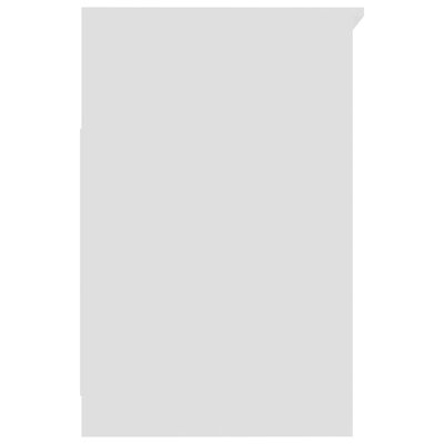 vidaXL Dulap cu sertare, alb, 40x50x76 cm, lemn compozit