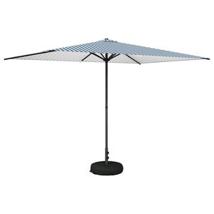 vidaXL Umbrelă de grădină cu bază Dreptunghiular 2 x 3 m Poliester