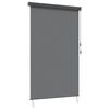 vidaXL Rulou textil Gri deschis 80 x 250 cm Țesătură și Aluminiu