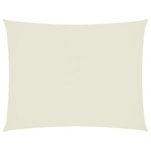 vidaXL Parasolar, crem, 6x8 m, țesătură oxford, dreptunghiular
