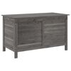 vidaXL Ladă depozitare grădină antracit 99x49,5x58,5cm lemn masiv brad