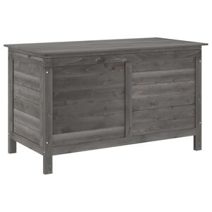 vidaXL Ladă depozitare grădină antracit 99x49,5x58,5cm lemn masiv brad