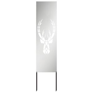 vidaXL Ecran de intimitate pentru grădină Argintiu 32 x 140 cm