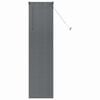 vidaXL Jaluzele venetiene Manual Gri &icirc;nchis 175 x 45 cm Aluminiu
