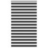 vidaXL Jaluzea tip zebra neagră lățime țesătură 115,9 cm poliester