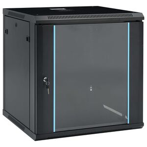 vidaXL Dulap server, montare pe perete, 12U, 19" IP20 600x600x640 mm