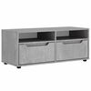 vidaXL Dulap TV "VISNES" Beton Gri 100x40x38 cm Lemn prelucrat