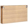 vidaXL Dulap de Expunere Lemn vechi 100 x 15 x 58 cm Lemn compozit