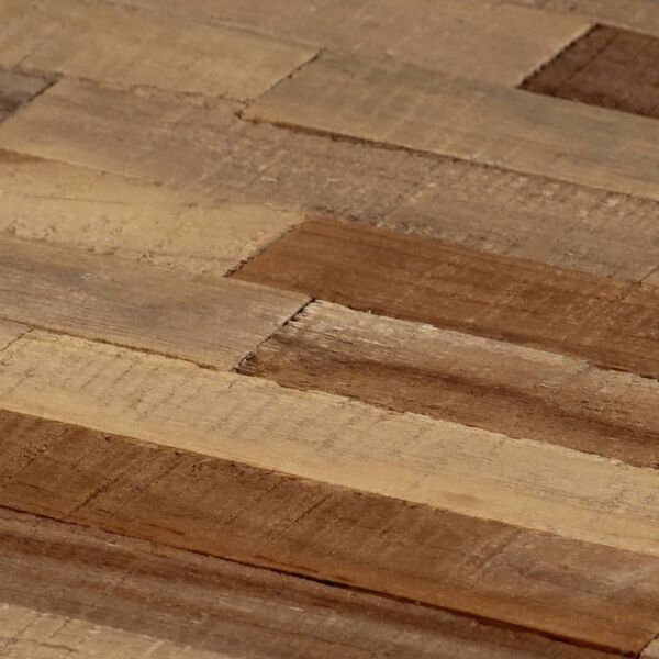 vidaXL Set măsuțe de cafea, 2 piese, lemn de tec reciclat, hexagon