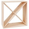 vidaXL Dulap de vinuri, 62x25x62 cm, lemn masiv de pin