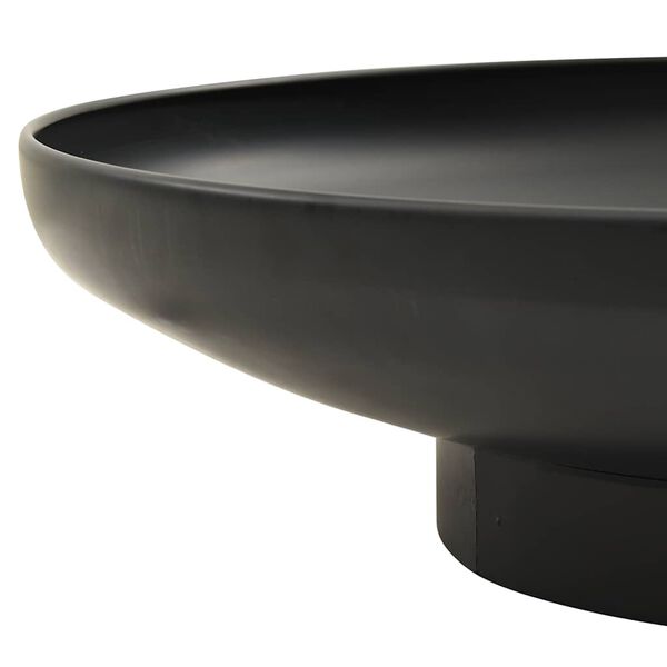 vidaXL Vatră de foc, 80 cm, oțel