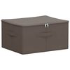 vidaXL Cutie de depozitare 24 buc. Material textil nețesut 33,6 L Gri