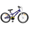 vidaXL Bicicletă pentru Copii 22 Inci pentru 7-12 ani Albastru Alb