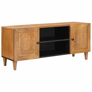 vidaXL Unități TV Maro deschis 105 x 33 x 46 cm Lemn de mango solid