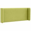 vidaXL Ureche pentru Tăblie Verde 40,5 x 40,5 x 4 cm țesătură