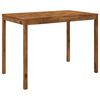vidaXL Masă de Bar &icirc;n Grădină natural 147 x 88,5 x 105 cm