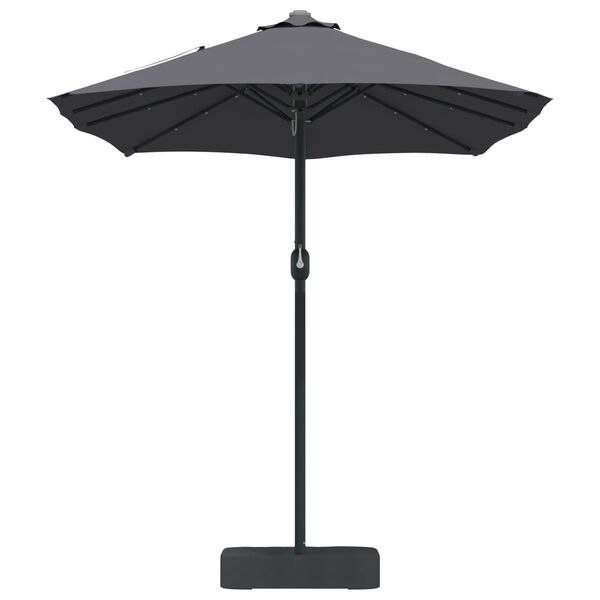 vidaXL Parasol de Grădină Antracit 385 x 209 x 244 cm țesătură