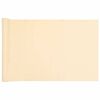 vidaXL Paravan de balcon, crem, 800x90 cm, PVC