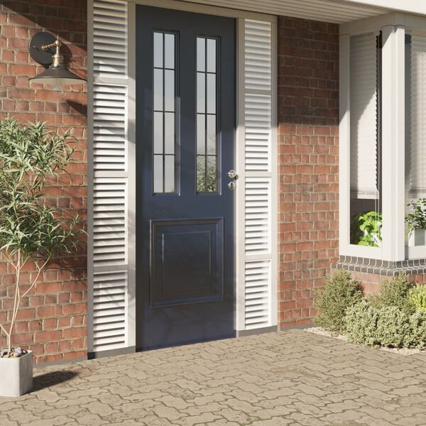 vidaXL Folie fereastră mată, model dungi, 90x500 cm, PVC