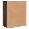 vidaXL Dulap, stejar maro, 60x31x70 cm, lemn prelucrat