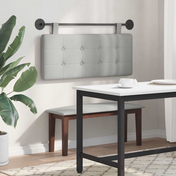 vidaXL Cap de pat suspendat Pe perete țesătură