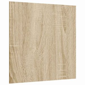 vidaXL Panouri de decor 50 buc. Stejar Sonoma 30 x 30 x 0,27 cm
