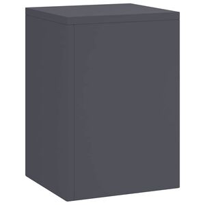 vidaXL Suport pentru plante 3 buc. Antracit 24 x 24 x 75 cm