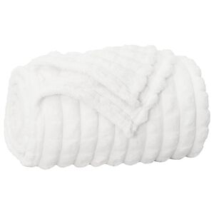 vidaXL Pătura de aruncat Alb 200 x 150 cm 0.75 kg Molton