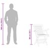 vidaXL Set mobilier de grădină, 5 piese, lemn masiv de tec