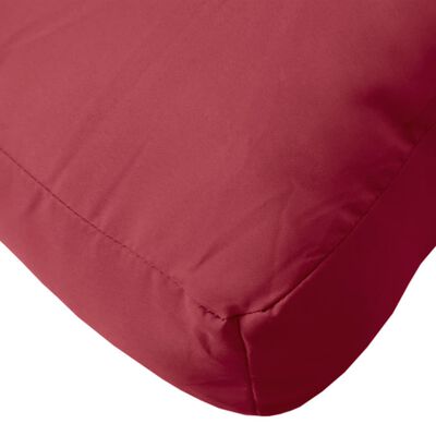 vidaXL Perne de paleți, 3 buc. roșu, material textil