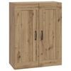 vidaXL Dulap de perete Stejar Artizanal 69,5 x 34 x 90 cm