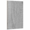 vidaXL Panouri de decor 12 buc. Gri Sonoma 40 x 60 x 0.27 cm