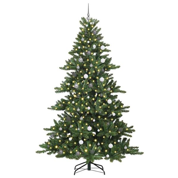 vidaXL Brad de Crăciun artificial cu ramuri articulare Verde 240 cm
