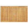 vidaXL Set de masă pentru grădină 7 pcs Maro Lemn Solid de Acacia