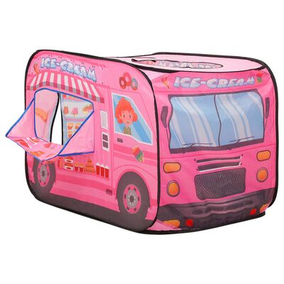 vidaXL Cort de joacă pentru copii cu 250 bile, roz, 70x112x70 cm