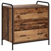 vidaXL Dulap cu sertare Lemn vechi 70 x 39,5 x 71 cm Lemn prelucrat