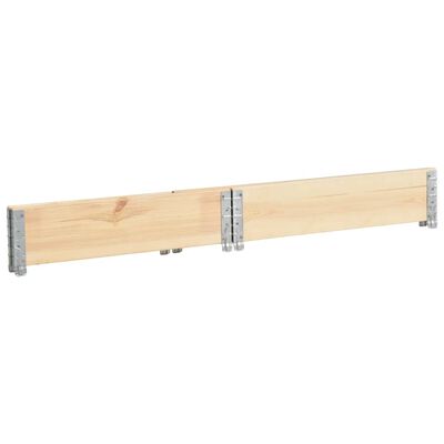 vidaXL Strat înălțat, 100 x 100 cm, lemn masiv de pin