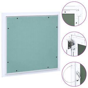 vidaXL Trapă de acces din gips-carton, cadru de aluminiu, 200 x 200 mm
