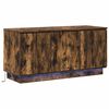 vidaXL Cabinet TV 100 x 38 x 49 cm Stejar fumuriu Lemn prelucrat