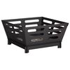 vidaXL Cuptor de foc Negru 40 x 40 x 20 cm Oțel