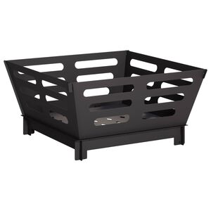 vidaXL Cuptor de foc Negru 40 x 40 x 20 cm Oțel