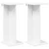 vidaXL Suport pentru plante Alb 25 x 25,5 x 60,5 cm Lemn prelucrat