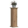 vidaXL Suport de plante stejar artizanal, 33x33x100 cm, lemn prelucrat