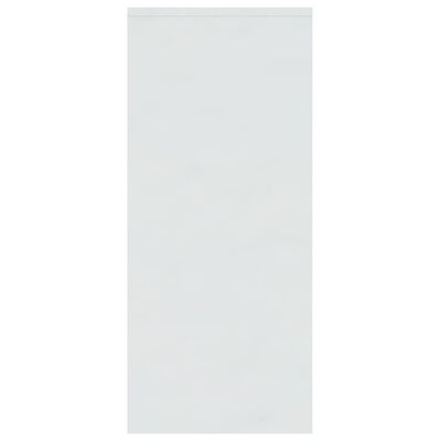 vidaXL Servantă, alb extralucios, 102x33x75 cm, PAL